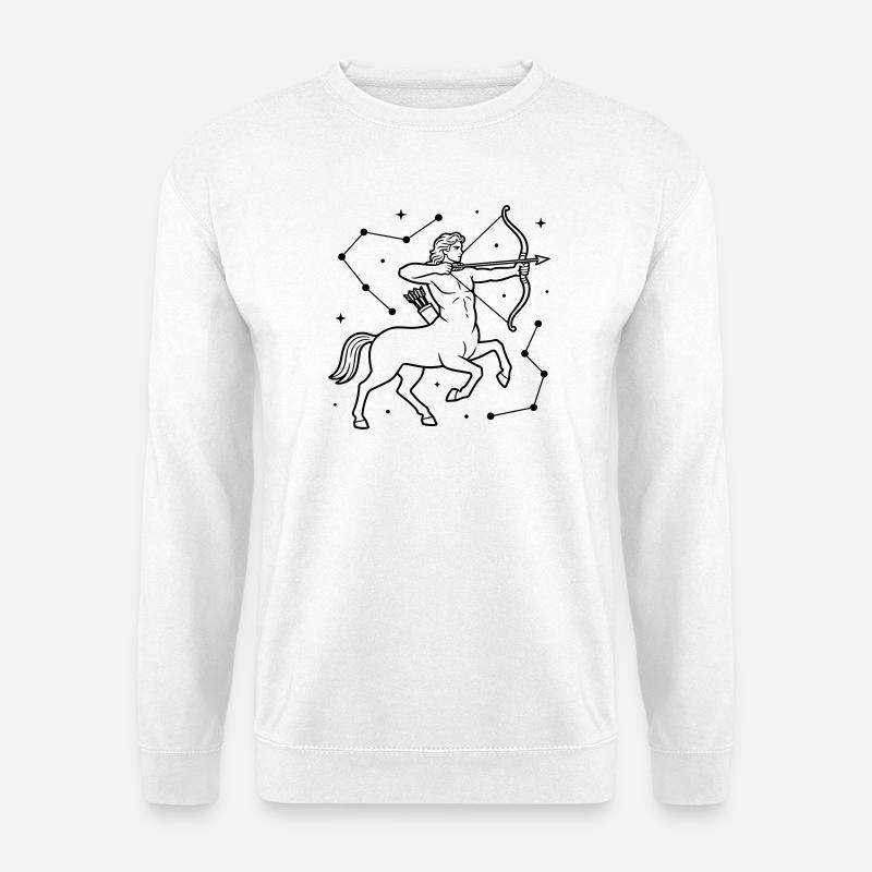 Sternzeichen Schütze - Unisex Pullover - Weiß