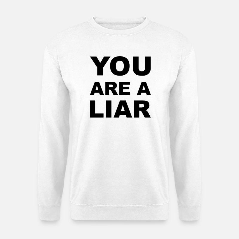 liar Lugner - Unisex Sweatshirt - white