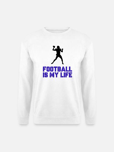 Football is my Life - Unisex Sweatshirt - white