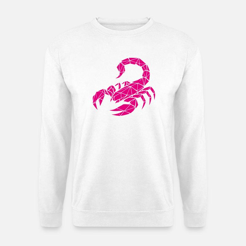 Scorpio – Power & Mystery - Unisex Sweatshirt - white