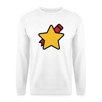 Star Pen School Teacher - Unisex Sweatshirt - white - Front