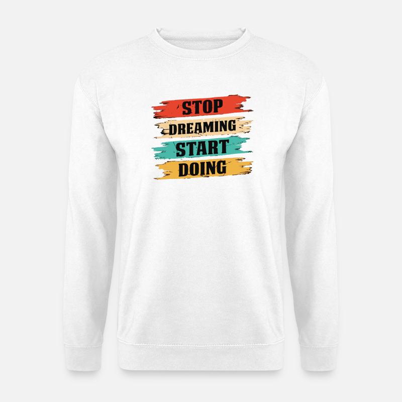 Anfangen - Unisex Pullover - Weiß