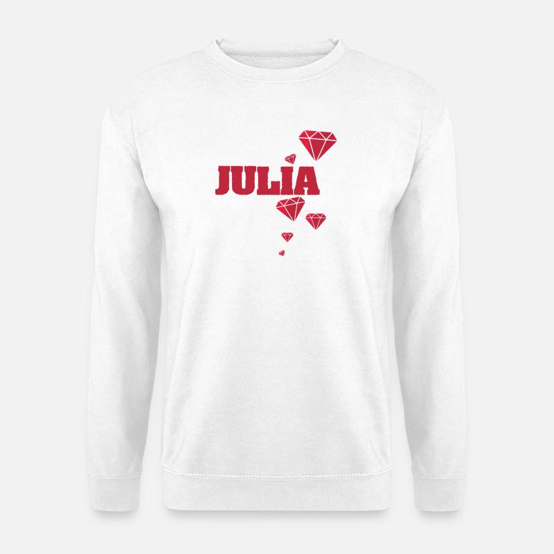 Geschenk für Julia - Unisex Pullover - Weiß