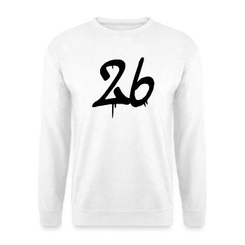 26 - Unisex Sweatshirt - white - Front