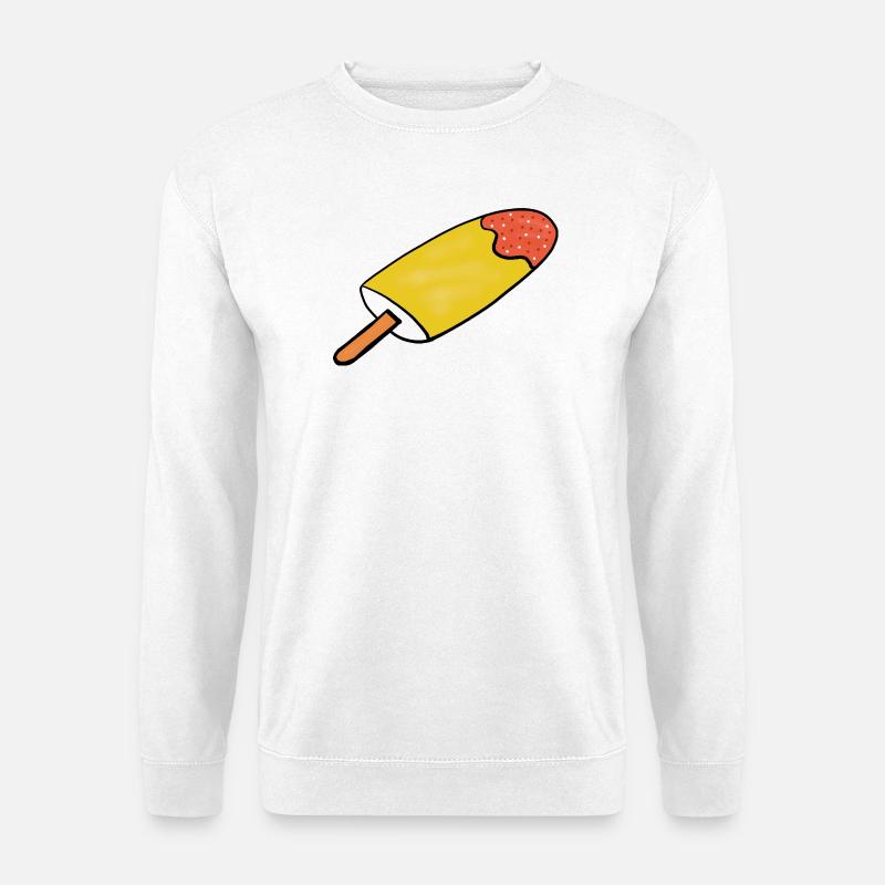 Eis Kinder Mädchen Jungen  - Unisex Sweatshirt - white