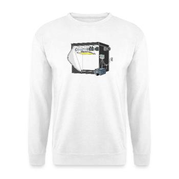 Cannabis Grow Tent, Cannabis Grow Box, grow tent - Unisex Sweatshirt - white - Front
