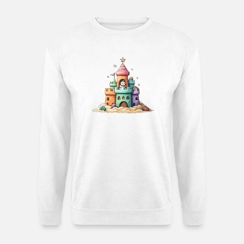 Sandbox Star Adventure - Unisex Sweatshirt - white