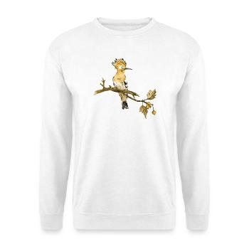 Bunter Vogel - Unisex Pullover - Weiß - Vorne