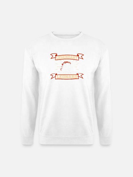 Leonard - Unisex Pullover - Weiß