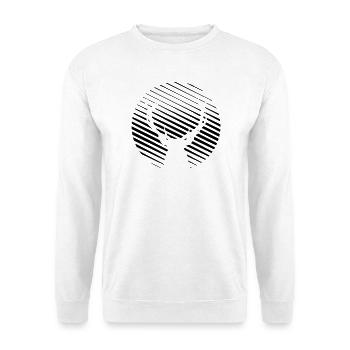 CERF - Sweat-shirt Unisexe - blanc - Devant