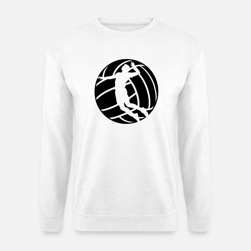 Volleyball - Unisex Pullover - Weiß