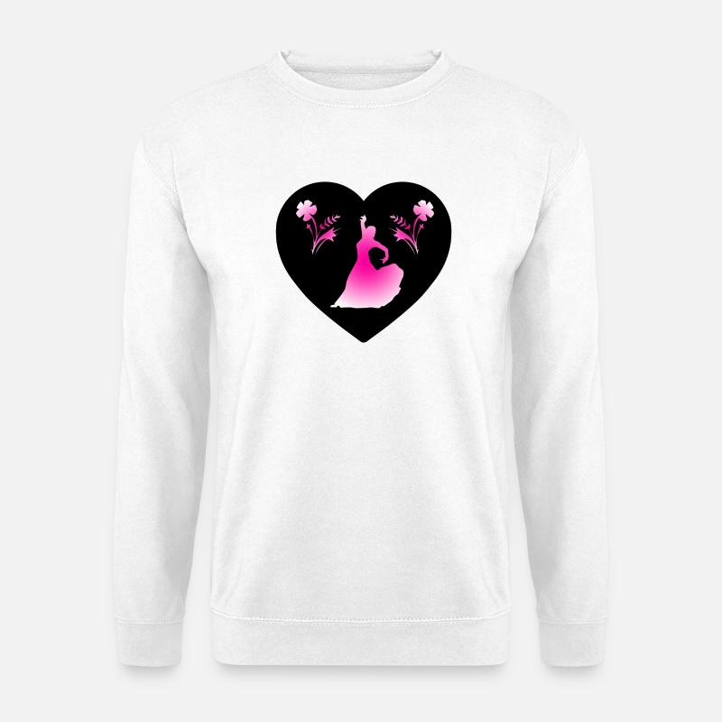 Danser - Sweat-shirt Unisexe - blanc