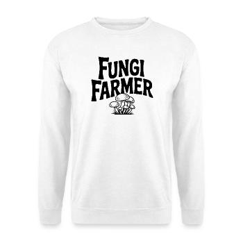 Pilzbauer - Unisex Pullover - Weiß - Vorne