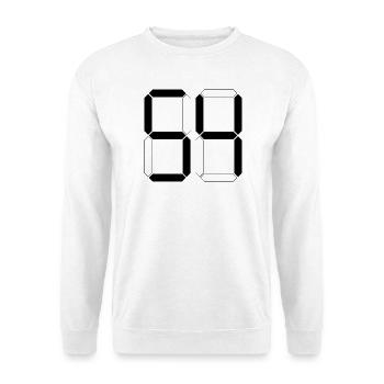NUMÉRO 54 Cinquante-quatre Cadeaux Numériques - Sweat-shirt Unisexe - blanc - Devant