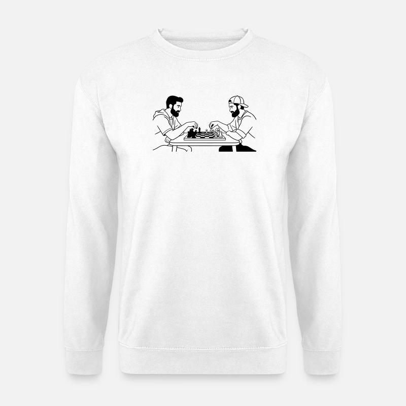 Schach - Unisex Pullover - Weiß