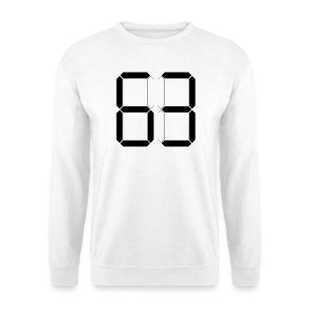 NUMÉRO 63 Soixante-trois Cadeaux Numériques - Sweat-shirt Unisexe - blanc - Devant