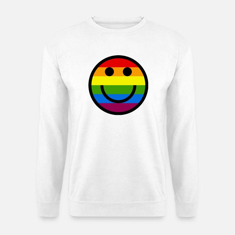 Pride Smile - Unisex Sweatshirt - white