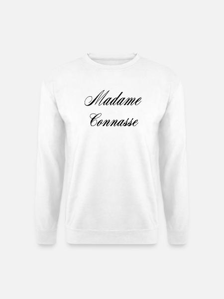 Madame Relou Humour Femme - Sweat-shirt Unisexe - blanc
