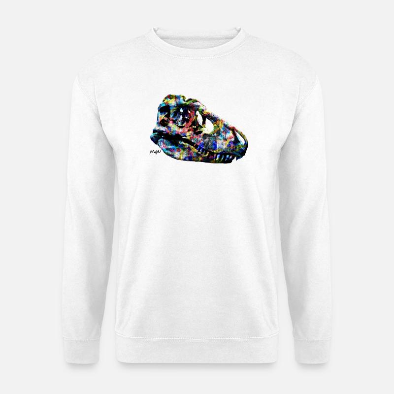 tarbosaurus - Sweat-shirt Unisexe - blanc