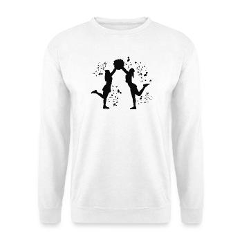Cheerleader Cheer Mom Cheerleading - Unisex Pullover - Weiß - Vorne