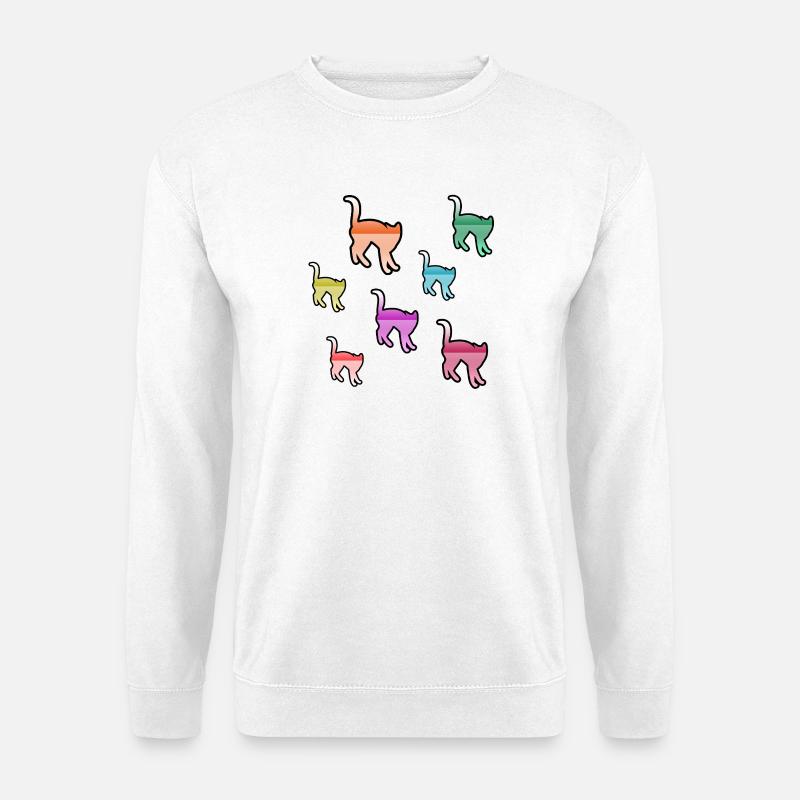 feline - Unisex Sweatshirt - white