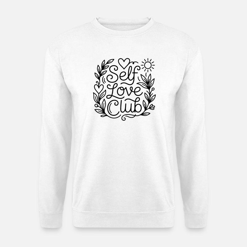 L’amour de soi - Sweat-shirt Unisexe - blanc