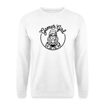 Gamer Girl - Sweat-shirt Unisexe - blanc - Devant