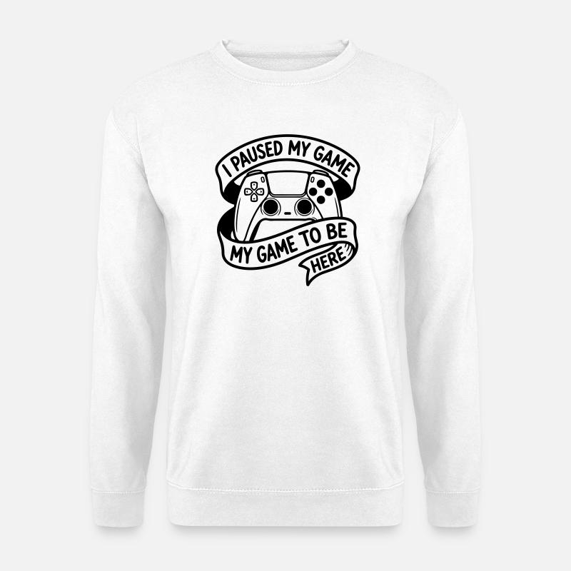 Gaming - Unisex Pullover - Weiß
