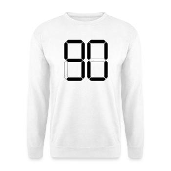 NUMBER 90 Ninety Gift Digital - Unisex Sweatshirt - white - Front