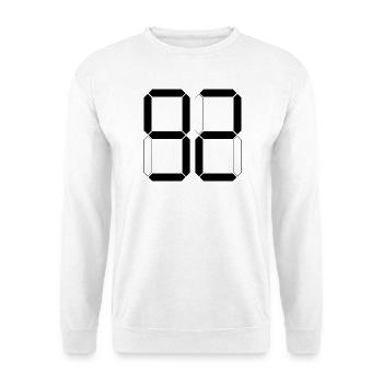NUMÉRO 92 Quatre-vingt-douze cadeaux numériques - Sweat-shirt Unisexe - blanc - Devant