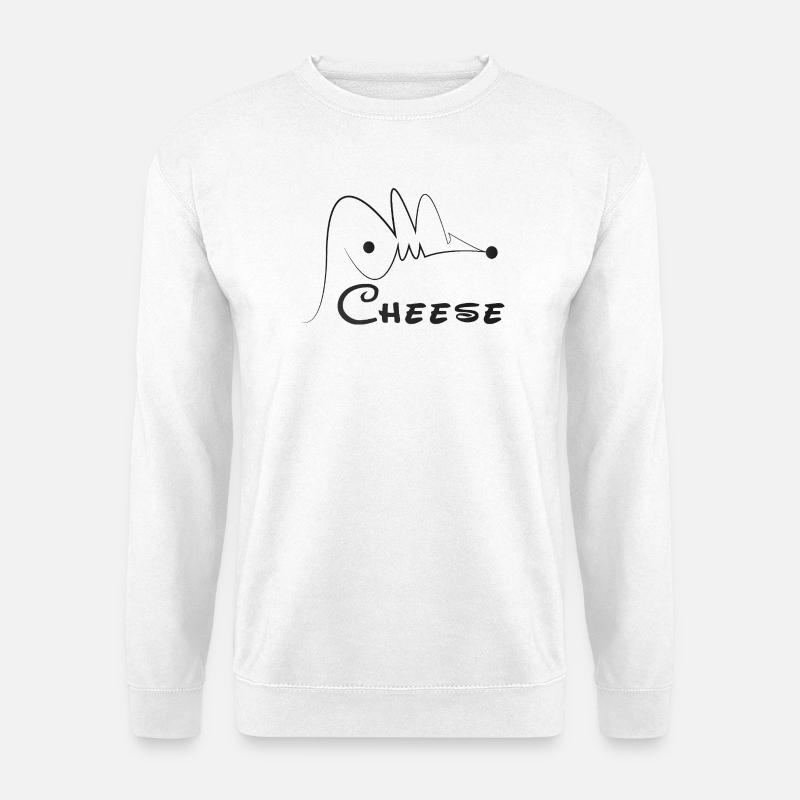 Hasan Mouse Calligraphy - Unisex Sweatshirt - white