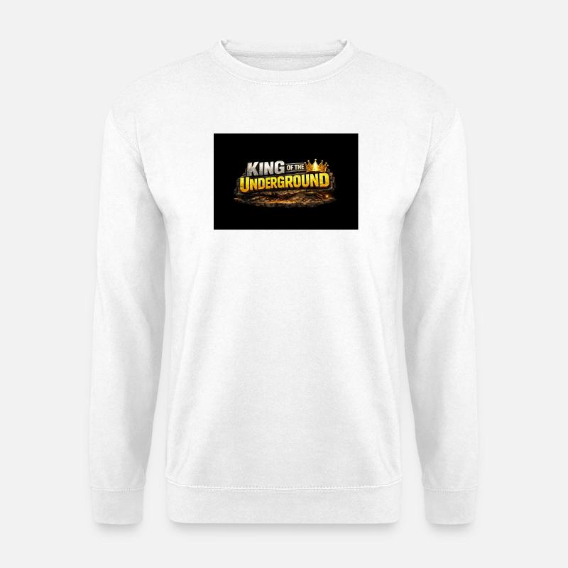 Roi - Sweat-shirt Unisexe - blanc
