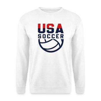 USA Soccer - Unisex Sweatshirt - white - Front