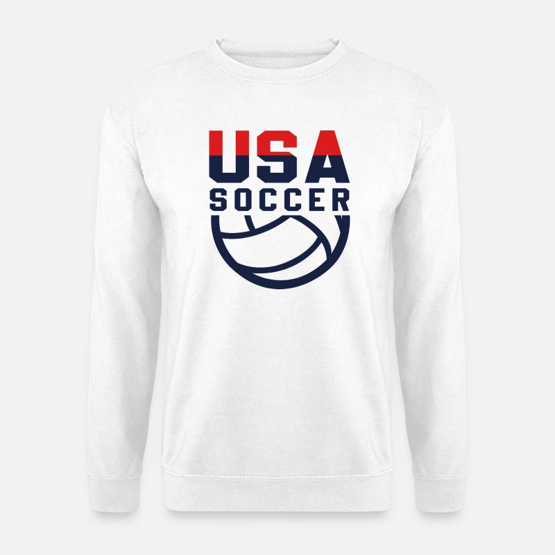 USA Soccer - Unisex Pullover - Weiß