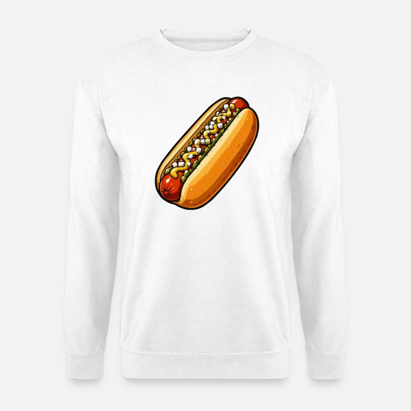 sandwich-1 - Unisex Pullover - Weiß