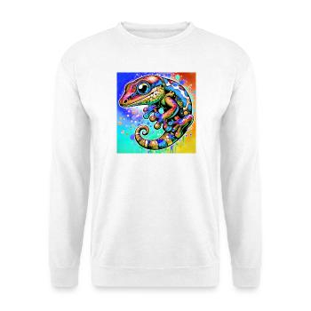 Gecko - Unisex Sweatshirt - white - Front