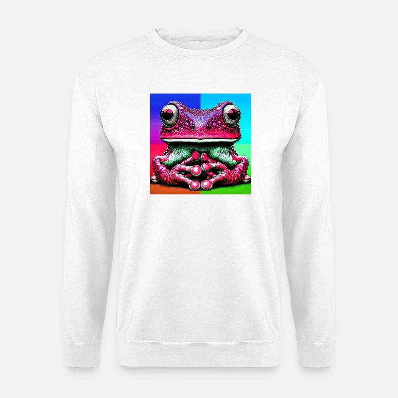 frog - Unisex Sweatshirt - white