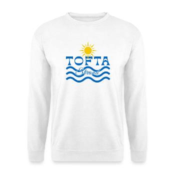 Tofta Strand-Sun and Waves - Unisex Sweatshirt - white - Front