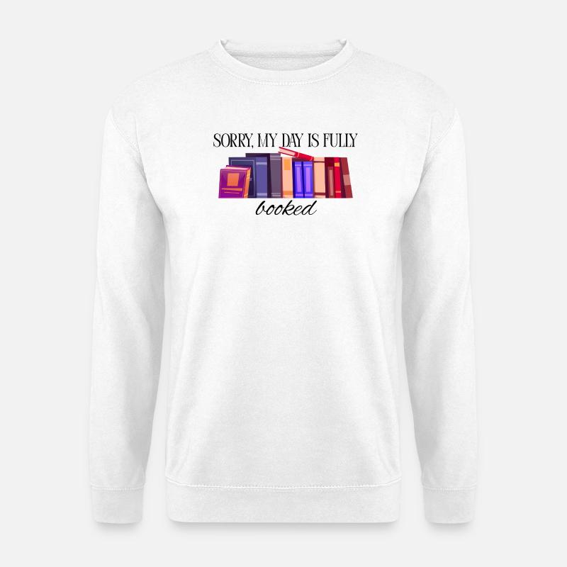 Mon week-end est complet - Sweat-shirt Unisexe - blanc