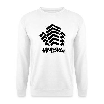 HAMBURG Mundsburg - Unisex Pullover - Weiß - Vorne