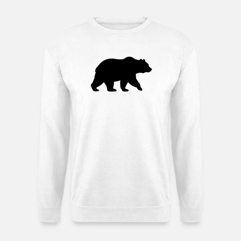 Baer - Sweat-shirt Unisexe - blanc