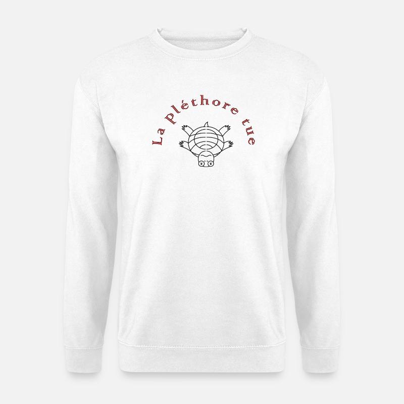 Die Plethora tötet Black - Unisex Pullover - Weiß