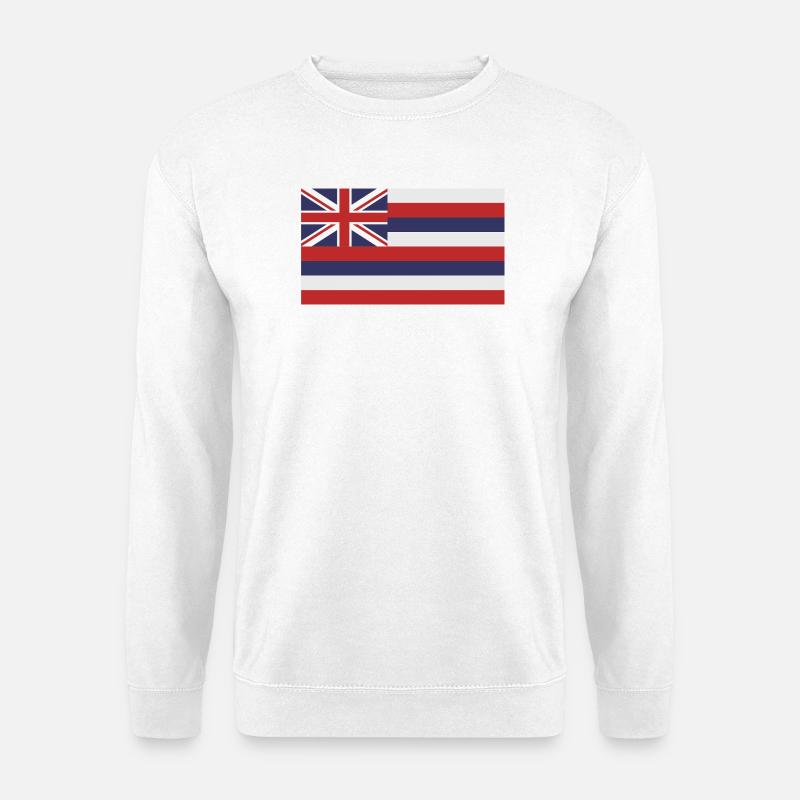 Hawaii state - Unisex Sweatshirt - white