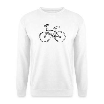 Cycling Graphic - Sweat-shirt Unisexe - blanc - Devant