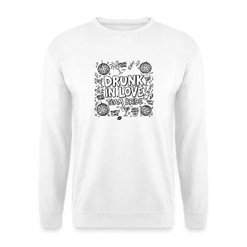 Drunk in Love - Team Bride - Unisex Sweatshirt - white - Front