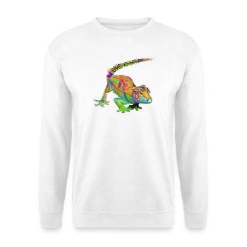 Liebe ist Liebe Chamäleon - Unisex Pullover - Weiß - Vorne