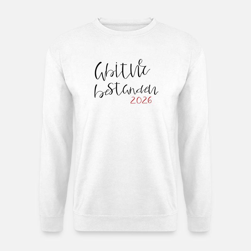 Abitur passed - Unisex Sweatshirt - white