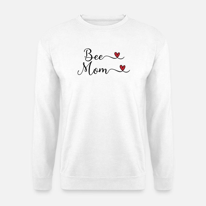 Beekeeper - Bee Mom - Unisex Sweatshirt - white