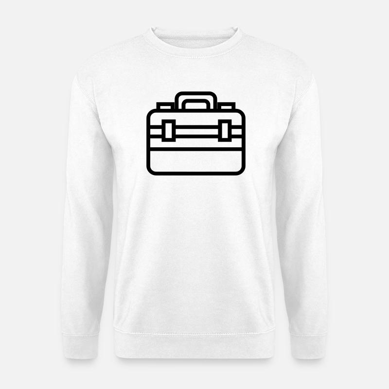 boîte à outils - Sweat-shirt Unisexe - blanc