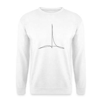 Dirigent 4/4 Takt - Unisex Pullover - Weiß - Vorne